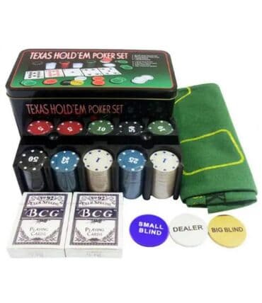 Музыкальные инструменты: 200шт Фишек для покера Party Table Game Набор жетонов для покера Набор — 1