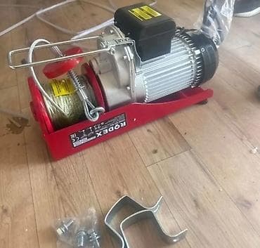 Оборудование для производства: Лебёдка (Тельфер) тросс- 30 метр Электрическая таль (лебёдка) — 9