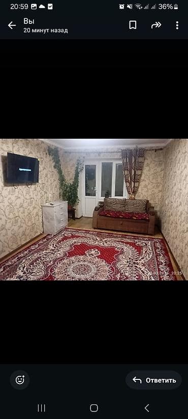 кара балта квартиру: 3 комнаты, 71 м², Индивидуалка, 2 этаж, Евроремонт — 2