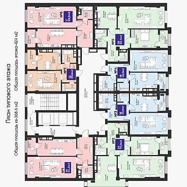 real sight: 1 комната, 40 м², Элитка, 10 этаж, Готовая ПСО (под самоотделку) — 8