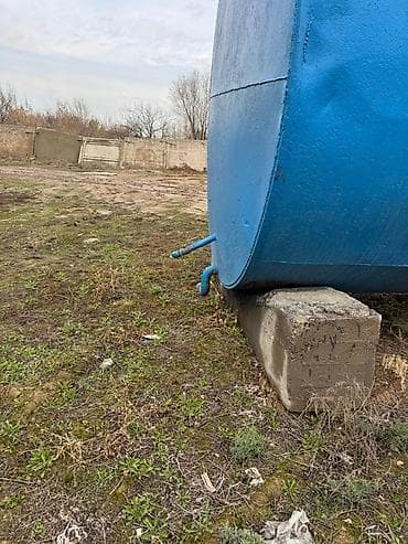 аренда тандыр места бишкек: Стальная горизонтальная ёмкость 25Т (резервуар) цилиндрической формы — 3