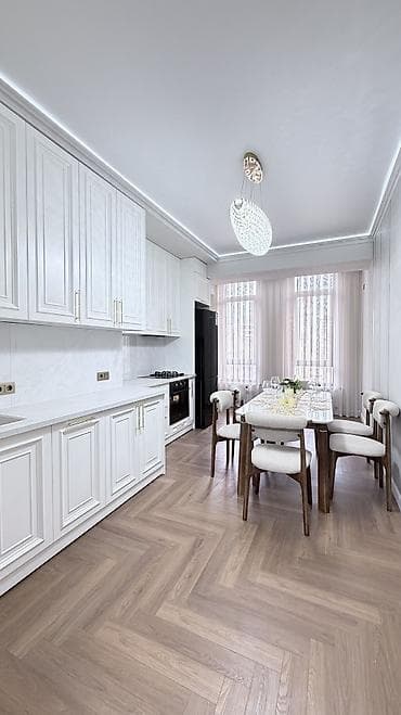 ts group: 3 комнаты, 104 м², Асанбай мкр Элитка, 9 этаж, Свежий ремонт — 8
