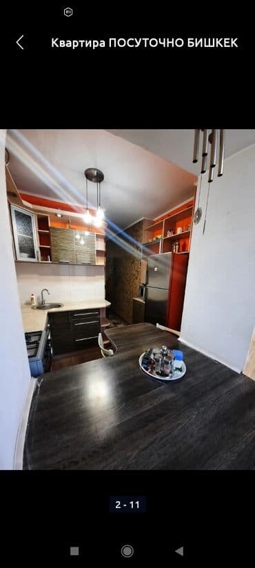 долгосрочная аренда квартир 5000: 1 комната, Душевая кабина, Постельное белье, Кондиционер — 9