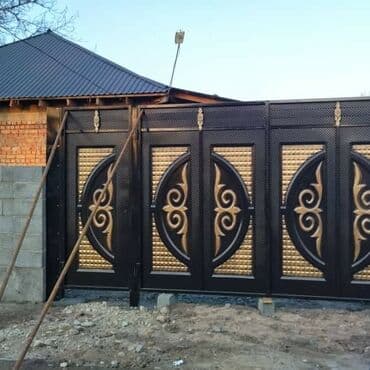 куплю ворота бу: Ворота, распашные, откатные, металл России, топчаны, качели — 1