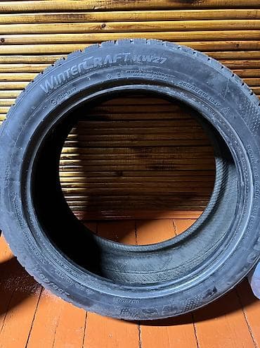 r18 audi: Шины 255 / 45 / R 19, Зима, Б/у, Пара, Легковые, Корея, Kumho — 2