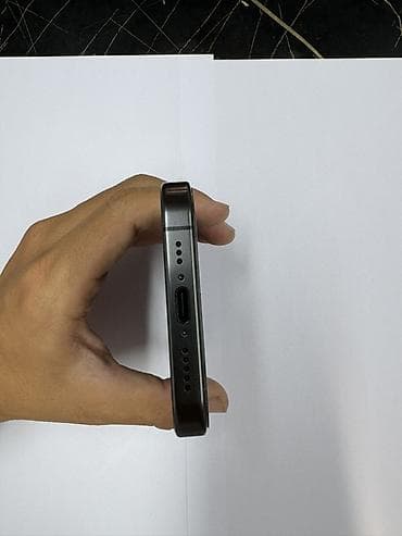 Техника жана электроника: IPhone 15 Pro, цвет: чёрный титановый в кыргызстане не зарегистрирован — 9