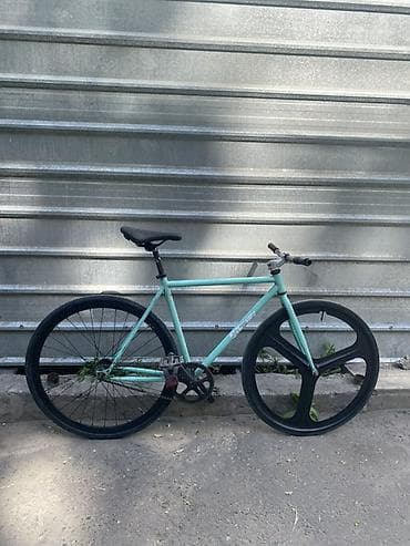 Городские велосипеды: Фикс-байк (фикс/Single Speed) с аэроколёсами - Рама: стальная — 3