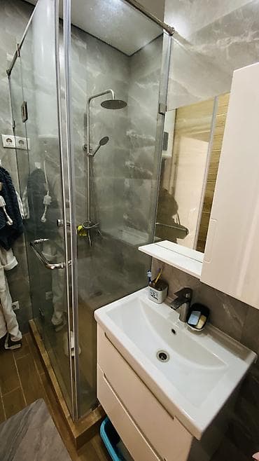 аренда кызыл кыя: 1 комната, 32 м², Индивидуалка, 5 этаж, Евроремонт — 10