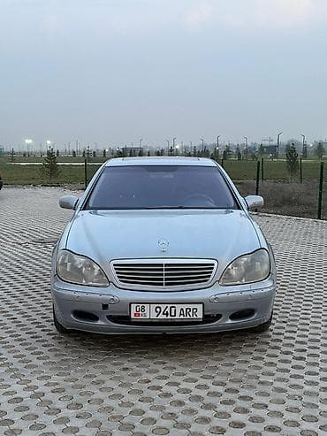 Mercedes-Benz S-Class: 2000 г., 4.3 л, Автомат, Газ, Седан at lalafo.kg Mercedes-Benz S-Class: 2000 г., 4.3 л, Автомат, Газ, Седан