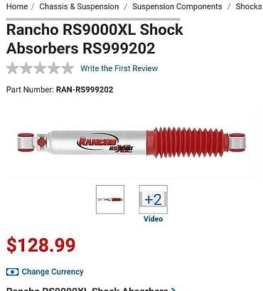 гелент: Задний амортизатор Mitsubishi Б/у, Оригинал, США — 1