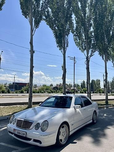 машинка б у: Mercedes-Benz E-класс AMG: 2001 г., 5.5 л, Автомат, Бензин, Седан — 2