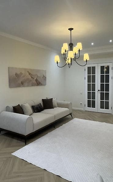 2 room flat: 2 комнаты, 80 м², Элитка, 10 этаж, Дизайнерский ремонт — 1