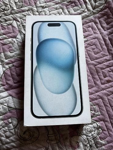 Apple iPhone: IPhone 15, Б/у, 128 ГБ, Белый, Кабель, 95 % — 5