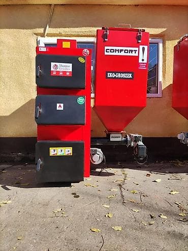 генератор бесшумный: Твердотопливный котёл Бренд: Thermo Gradua, Для дома, Тип управления: Автоматический — 3