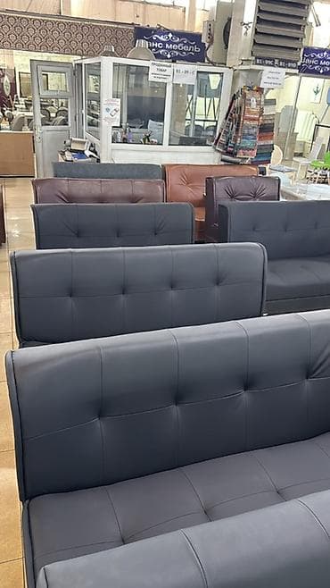 классический костюм мужской: Комплект мягкой мебели, цвет - Черный — 2