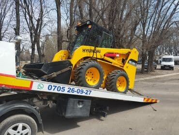 С лебедкой, С манипулятором, Со сдвижной платформой