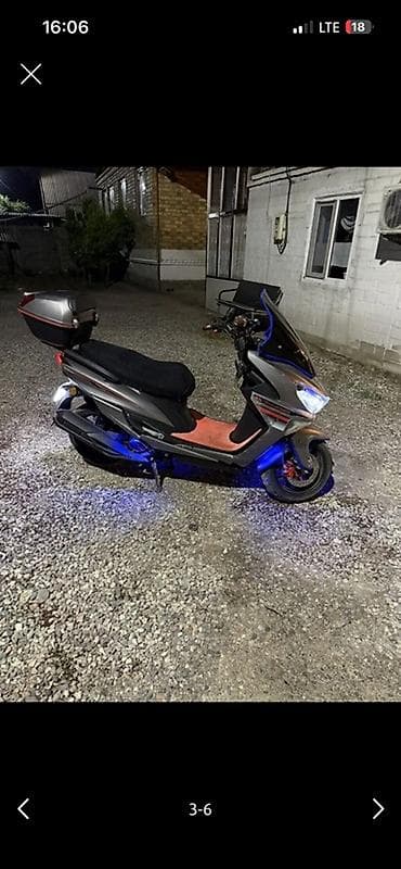 Макси-скутер Yamaha, 150 куб. см, Бензин, Б/у