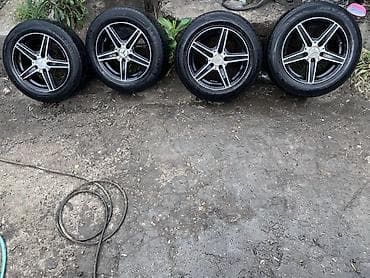 bmw 30d: Колеса в сборе 215 / 60 / R 16, Зима, Б/у, Комплект, Легковые, Литые, отверстий - 5 — 1