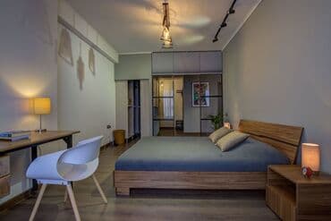 студия долгосрочно: 2 комнаты, Агентство недвижимости, Без подселения, С мебелью полностью — 3