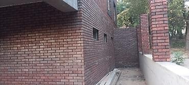 Шаймандарды ижарага алуу: Кирпичные работы под ключ - Кладка заборов из облицовочного кирпича — 7