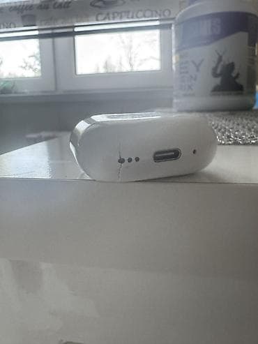 Беспроводные вкладыши наушники, Apple, AirPods 4, Б/у — 4