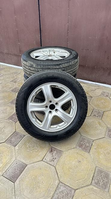 lexus sc: Колеса в сборе 215 / 60 / R 16, Лето, Б/у, Комплект, Легковые, Литые, отверстий - 5 — 1