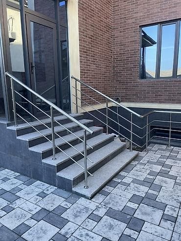 Изготовление перил: Перила и ограждения из нержавеющей стали под заказ - Материал — 3