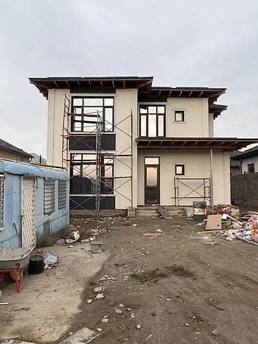 макс: Современный двухэтажный загородный дом с панорамным остеклением и — 1