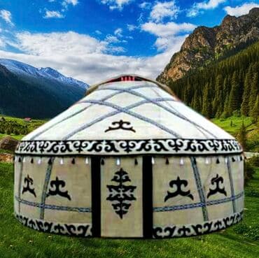 аренда сноуборда бишкек: Боз үйлөрдү ижаралоо, Каркасы Жыгач, 100 баш, Казан, Идиш-аяк, Полу менен — 2