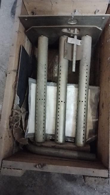 Новая газовая горелка на 3 рожка для установки в бытовые котлы для