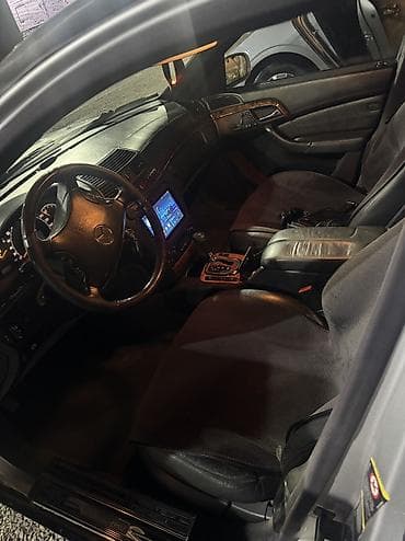 ош транспорт: Mercedes-Benz S-Class: 2002 г., 5 л, Автомат, Бензин, Седан — 8