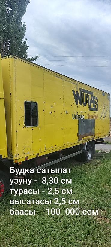 авто за 100 тысяч: Продаётся будка (фургонный кузов) от грузовика. Характеристики: - — 3