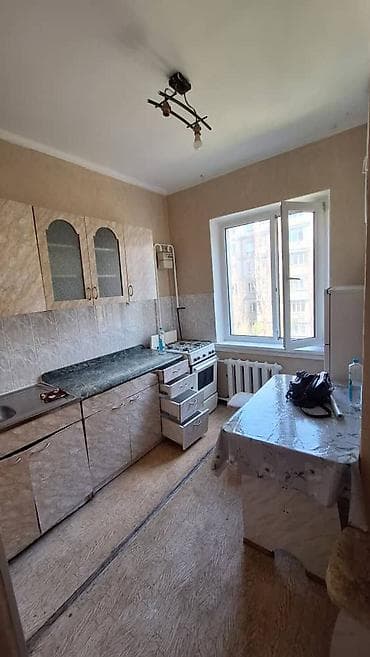 квартира в аренду аламедин 1: 2 комнаты, 53 м², 105 серия, 4 этаж, Старый ремонт — 4