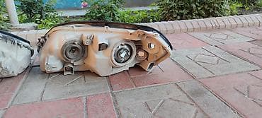 Комплект передних фар Toyota 2003 г., Б/у, Оригинал, Япония — 4