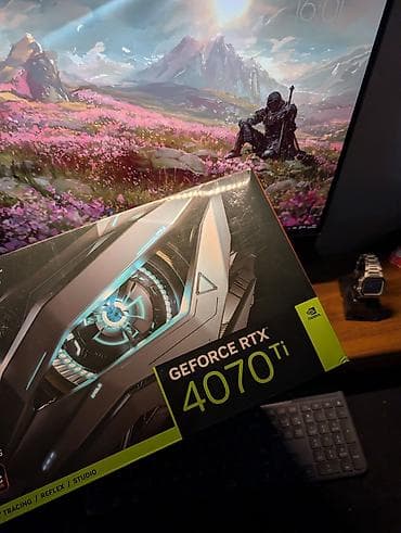Техника и электроника: Видеокарта для ПК, Б/у, Gigabyte, GeForce RTX, 12 ГБ — 1