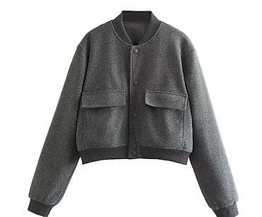 Бомбер, Осень-весна, Шерсть, Стандарт