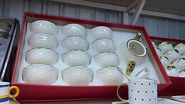 чайные пары: Фарфоровые чайные наборы в подарочных коробках. Варианты дизайна: - — 2