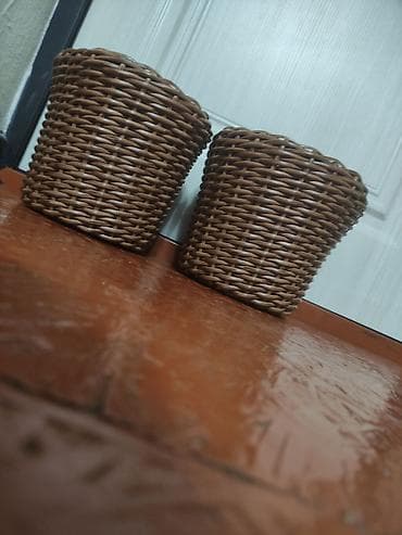 фасад алюкобонд цена: Плетёные кашпо для комнатных растений — набор из 2 штук. - Материал — 2