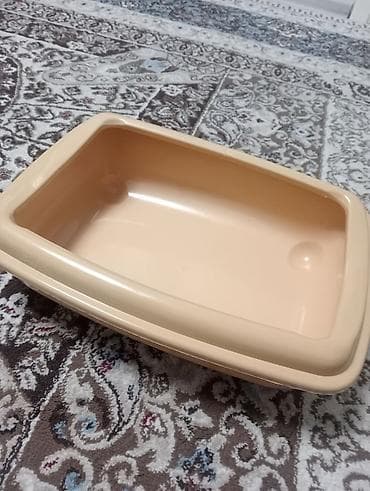 Табылган жана жоголгон мышыктар: Пластиковый лоток для кошачьего туалета - Тип: открытый лоток без — 3