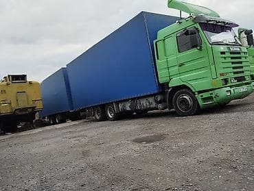 Тягач, Scania, 1996 г., Тентованный — 2