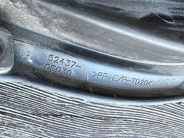 leksus: Накладка на бампер Lexus, Б/у, Оригинал — 3