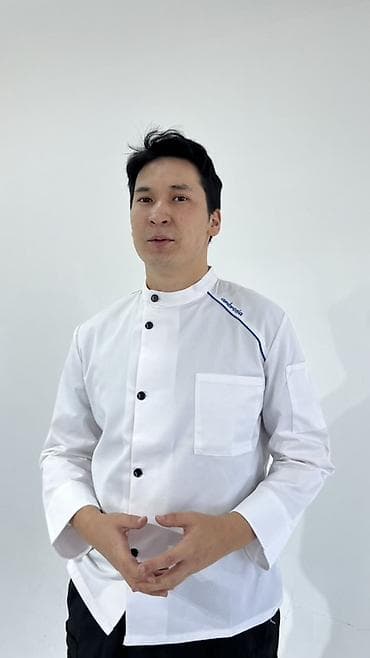 форма для поворов: Китель повара унисекс 1200с + фартук 600с Описание: - — 3