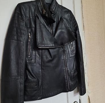 leather jacket: Кожаная куртка Турция размер S имеются два замка снаружи и внутри — 5