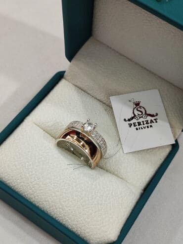 эксклюзивные свадебные пригласительные: Кольцо 2в1 Серебро 925 с напылением золото Размеры имеются Цена — 1