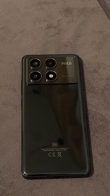 poco 6: Poco X6 Pro 5G, Б/у, 512 ГБ, цвет - Черный — 1