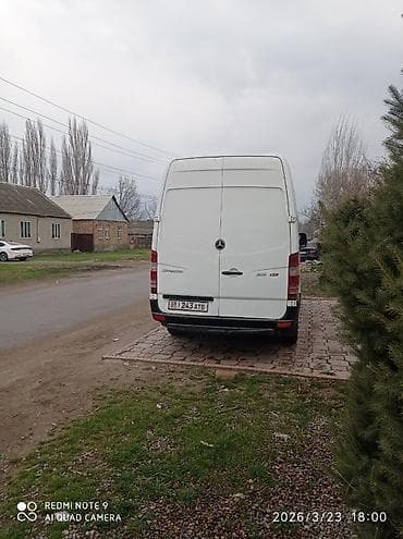 скутер мотор: Mercedes-Benz Спринтер: 2007 г., Дизель, Фургон — 5