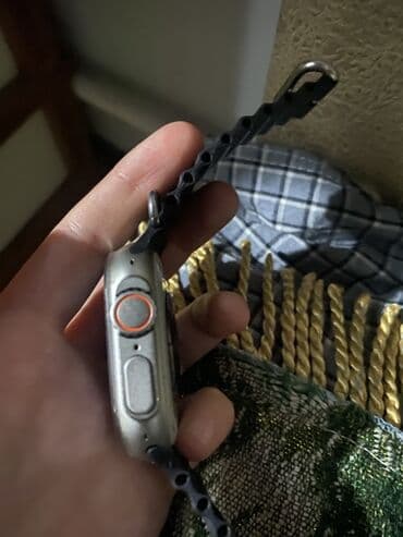 Другие смарт-часы: Смарт-часы в стиле «Ultra» с большим прямоугольным экраном и боковой — 3