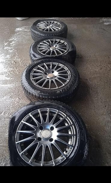 bbs 15: Литые Диски R 15 Комплект, отверстий - 4, Б/у — 2