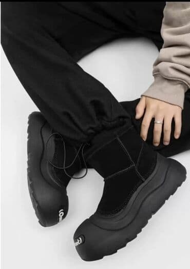 сапоги зимние женские натуральная кожа натуральный мех распродажа: Мужские ботинки, 40, Новый, цвет - Черный, Самовывоз, Платная доставка — 2