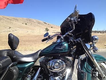 харлей мотоцикл: Harley-Davidson King Road 2001 туристический крузер с большим лобовым — 3